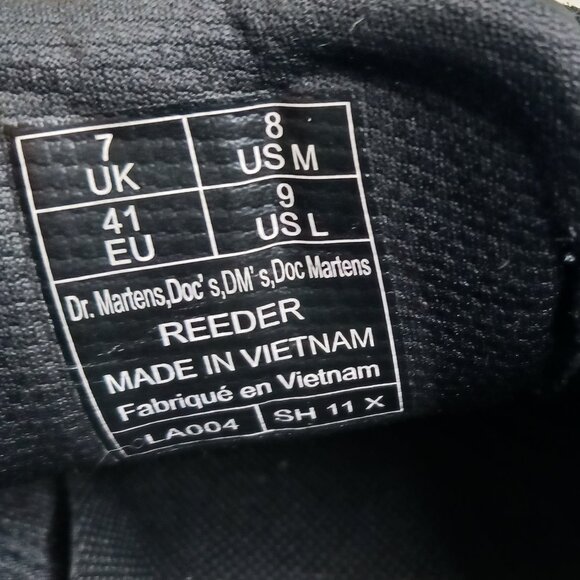 Dr. Martens Unisex Reeder Oxford Shoes Men's size 8 Women's size 9 - Picture 9 of 10